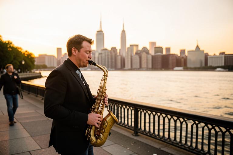 Open-Air Jazz Session — Riverside Promenade